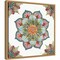 Mandala Morning V by Anne Tavoletti Canvas Wall Art Print Framed